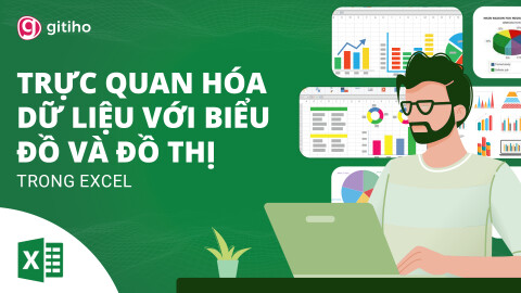 EXG07: Trực quan Báo cáo, Dữ liệu với Biểu đồ, Đồ thị bằng Excel (Excel Data Visualization)