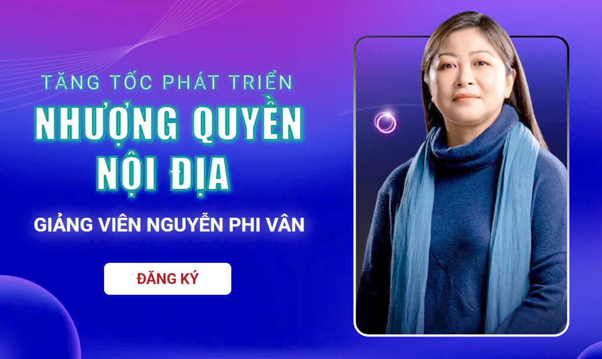 Tăng tốc phát triển nhượng quyền nội địa