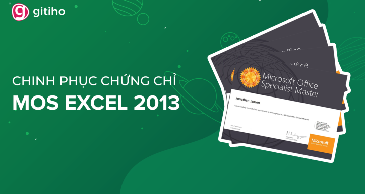 MOSE - Chinh phục MOS EXCEL 2013 cùng Nimbus