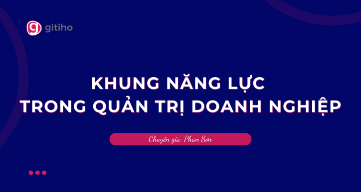 Khung năng lực trong Quản trị doanh nghiệp